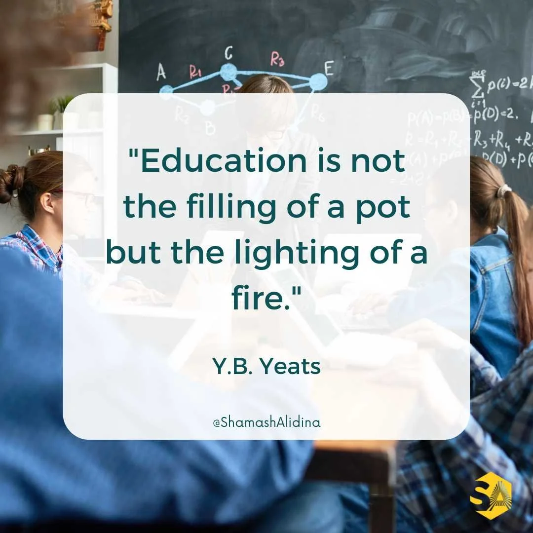 MINDFULNESS QUOTE BY yb yeats